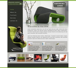 My Work: Web Template Design