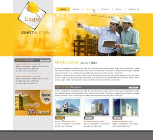 My Work: Web Template Design